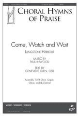 Come Watch and Wait SATB choral sheet music cover